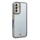 Samsung Galaxy M23 Kılıf Liva Lens Silikon - Mavi