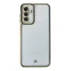 Samsung Galaxy M23 Kılıf Liva Lens Silikon - Yeşil