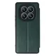 Xiaomi Redmi Note 14 Pro 5G Kılıf Flip Cover - Koyu Yeşil