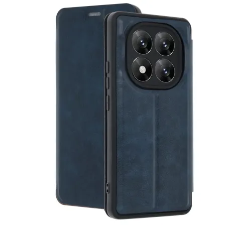 Xiaomi Redmi Note 14 Pro 5G Kılıf Flip Cover - Lacivert