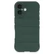 Apple iPhone 16 Plus Kılıf Optimum Silikon - Koyu Yeşil