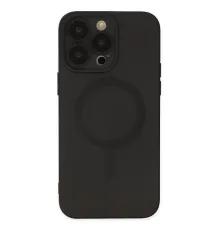 Apple iPhone 13 Pro Kılıf Moshi Lens Magneticsafe Silikon - Siyah