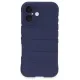 Apple iPhone 16 Plus Kılıf Optimum Silikon - Lacivert
