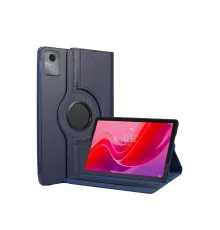Lenovo Tab M11 TB330FU 360 Tablet Deri Kılıf - Lacivert