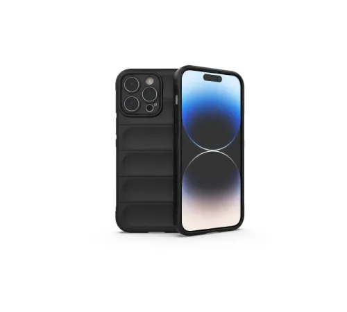 Apple iPhone 16 Pro Kılıf Optimum Silikon - Siyah