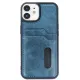 Apple iPhone 11 Kılıf Sara Kartvizitli Deri Kılıf - Lacivert