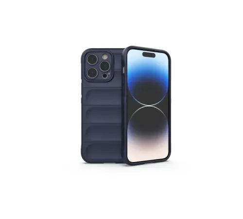 Apple iPhone 16 Pro Kılıf Optimum Silikon - Lacivert
