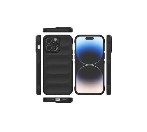 Apple iPhone 16 Pro Max Kılıf Optimum Silikon - Siyah