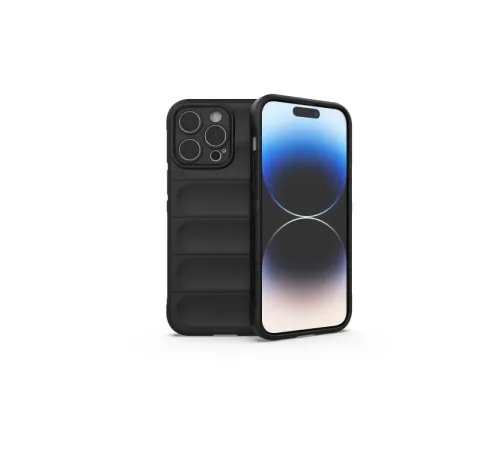 Apple iPhone 16 Pro Max Kılıf Optimum Silikon - Siyah