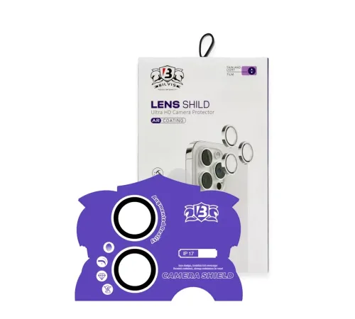 Apple iPhone 17 Bilvis Titan Kamera Lens - Gümüş
