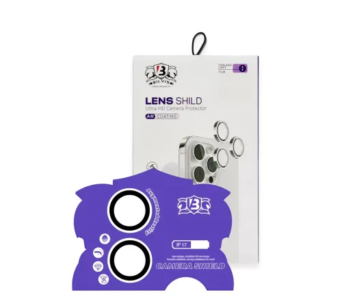 Apple iPhone 17 Bilvis Titan Kamera Lens - Gümüş