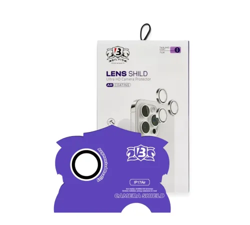 Apple iPhone 17 Air Bilvis Titan Kamera Lens - Gümüş