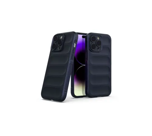 Apple iPhone 16 Pro Max Kılıf Optimum Silikon - Lacivert