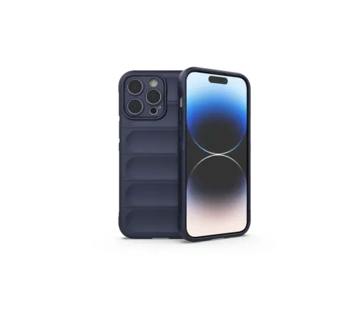 Apple iPhone 16 Pro Max Kılıf Optimum Silikon - Lacivert