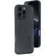 Apple iPhone 16 Pro Max Kılıf Sara Kartvizitli Deri Kılıf - Siyah