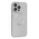 Apple iPhone 13 Pro Max Kılıf Moshi Lens Magneticsafe Silikon - Gümüş