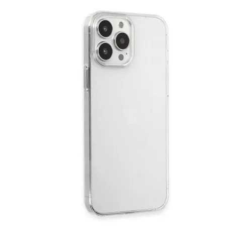 Apple iPhone 15 Pro Max Kılıf Pc Sert Şeffaf Kapak - Şeffaf