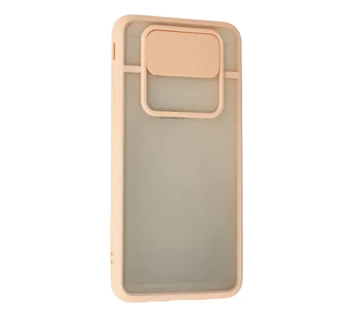 Samsung Galaxy J7 Prime Kılıf Palm Buzlu Kamera Sürgülü Silikon - Pembe