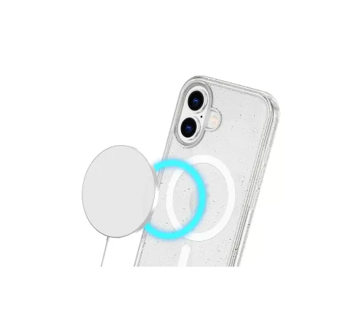 Apple iPhone 16 Plus Kılıf Star Magsafe Kapak - Turuncu