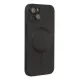 Apple iPhone 14 Plus Kılıf Moshi Lens Magneticsafe Silikon - Siyah