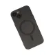 Apple iPhone 14 Plus Kılıf Moshi Lens Magneticsafe Silikon - Siyah