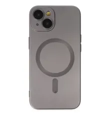 Apple iPhone 14 Plus Kılıf Moshi Lens Magneticsafe Silikon - Füme