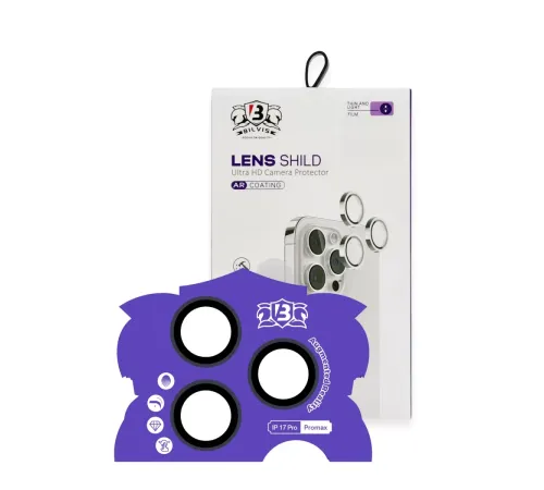 Apple iPhone 17 Pro Max Bilvis Titan Kamera Lens - Lacivert