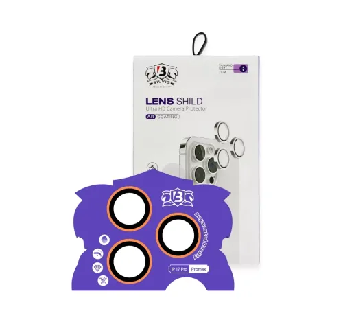 Apple iPhone 17 Pro Max Bilvis Titan Kamera Lens - Turuncu