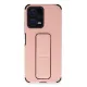 Xiaomi Poco X5 5G Kılıf Mega Standlı Silikon - Pudra