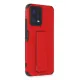 Xiaomi Poco X5 5G Kılıf Mega Standlı Silikon - Kırmızı