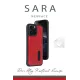 Apple iPhone 14 Pro Max Kılıf Sara Kartvizitli Deri Kılıf - Lacivert