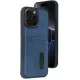 Apple iPhone 14 Pro Max Kılıf Sara Kartvizitli Deri Kılıf - Lacivert