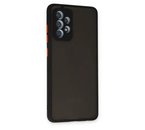 Samsung Galaxy A32 Kılıf Montreal Silikon Kapak - Siyah