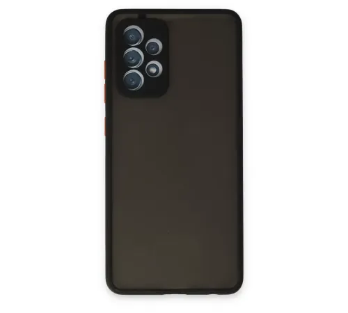 Samsung Galaxy A32 Kılıf Montreal Silikon Kapak - Siyah