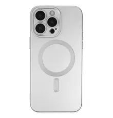 Apple iPhone 14 Pro Kılıf Moshi Lens Magneticsafe Silikon - Gümüş