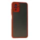 Xiaomi Redmi Note 10 Kılıf Montreal Silikon Kapak - Kırmızı