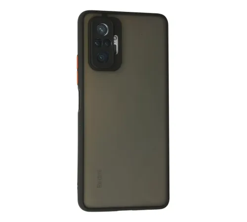 Xiaomi Redmi Note 10 Pro Kılıf Montreal Silikon Kapak - Siyah