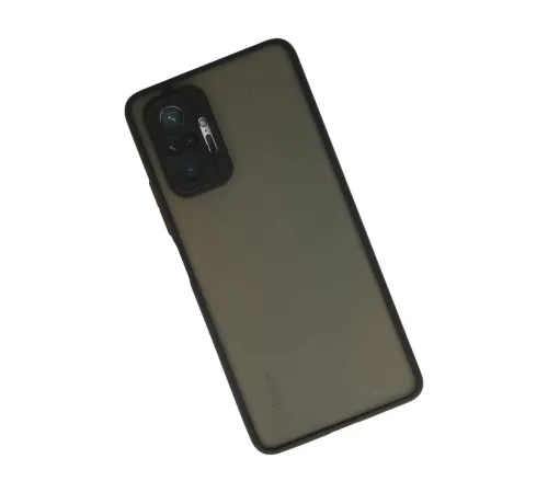 Xiaomi Redmi Note 10 Pro Kılıf Montreal Silikon Kapak - Siyah