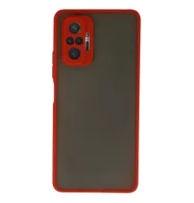 Xiaomi Redmi Note 10 Pro Kılıf Montreal Silikon Kapak - Kırmızı