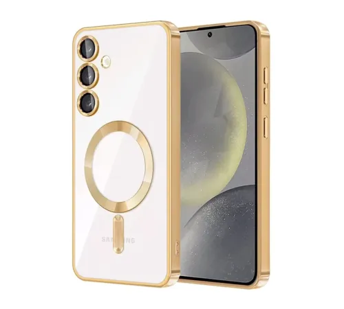 Samsung Galaxy A35 5G Kross Magneticsafe Kapak - Gold