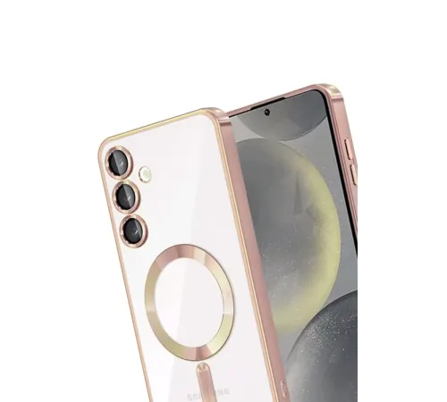 Samsung Galaxy A35 5G Kross Magneticsafe Kapak - Rose