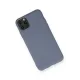 Apple iPhone 11 Pro Max Kılıf Nano içi Kadife Silikon - Gri