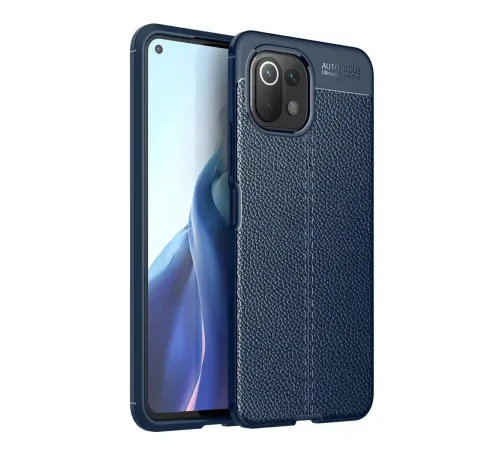 Xiaomi Mİ 11 Lite Kılıf Auto Focus Kapak - Lacivert