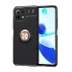 Xiaomi Mİ 11 Lite Kılıf Range Yüzüklü Silikon - Siyah-Gold