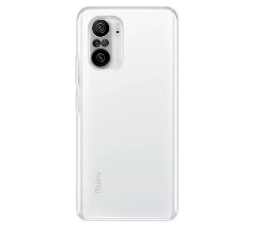 Xiaomi Poco F3 Kılıf Deluxe 2mm Şeffaf Silikon - Şeffaf