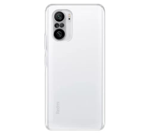 Xiaomi Poco F3 Kılıf Deluxe 2mm Şeffaf Silikon - Şeffaf