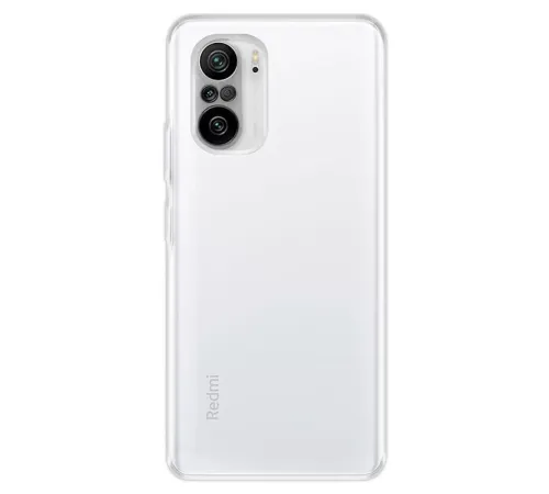 Xiaomi Poco F3 Kılıf Deluxe 2mm Şeffaf Silikon - Şeffaf