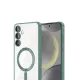 Samsung Galaxy A54 5G Kross Magneticsafe Kapak - Koyu Yeşil