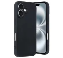 Apple iPhone 16 Kılıf Aras Deri Kapak - Siyah
