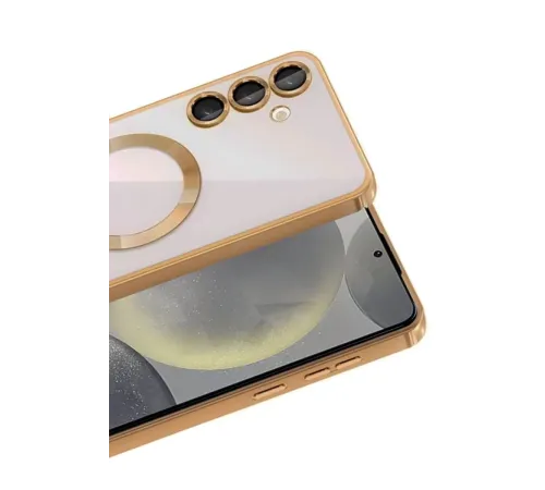 Samsung Galaxy A54 5G Kross Magneticsafe Kapak - Çöl Titanyum